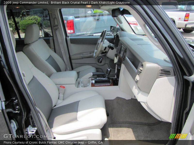  2008 Commander Limited Dark Khaki/Light Graystone Interior