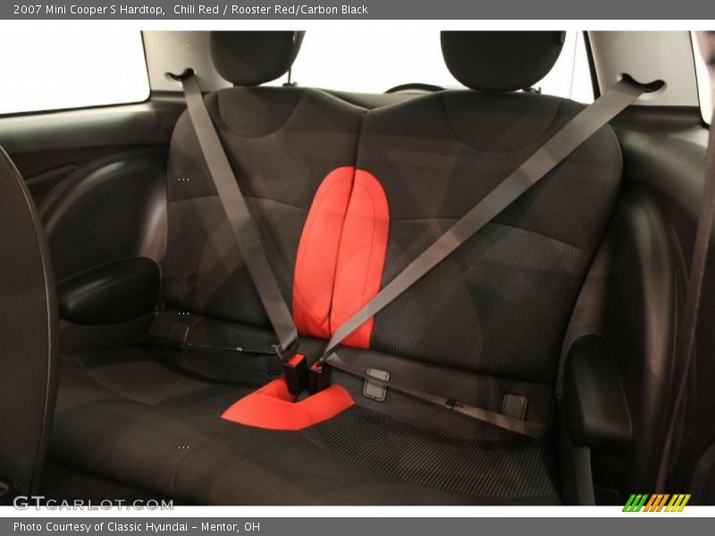 Chili Red / Rooster Red/Carbon Black 2007 Mini Cooper S Hardtop