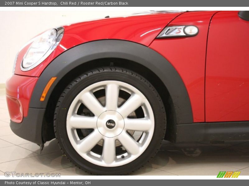 Chili Red / Rooster Red/Carbon Black 2007 Mini Cooper S Hardtop