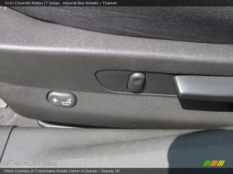 Imperial Blue Metallic / Titanium 2010 Chevrolet Malibu LT Sedan
