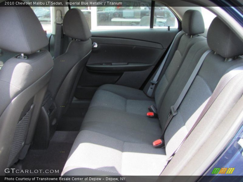 Imperial Blue Metallic / Titanium 2010 Chevrolet Malibu LT Sedan