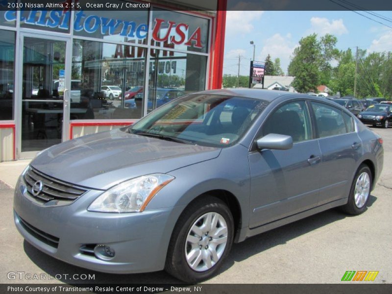 Ocean Gray / Charcoal 2010 Nissan Altima 2.5 S