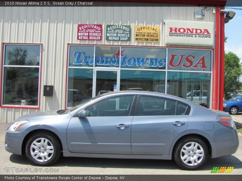 Ocean Gray / Charcoal 2010 Nissan Altima 2.5 S