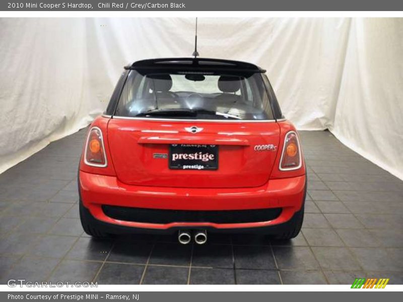 Chili Red / Grey/Carbon Black 2010 Mini Cooper S Hardtop