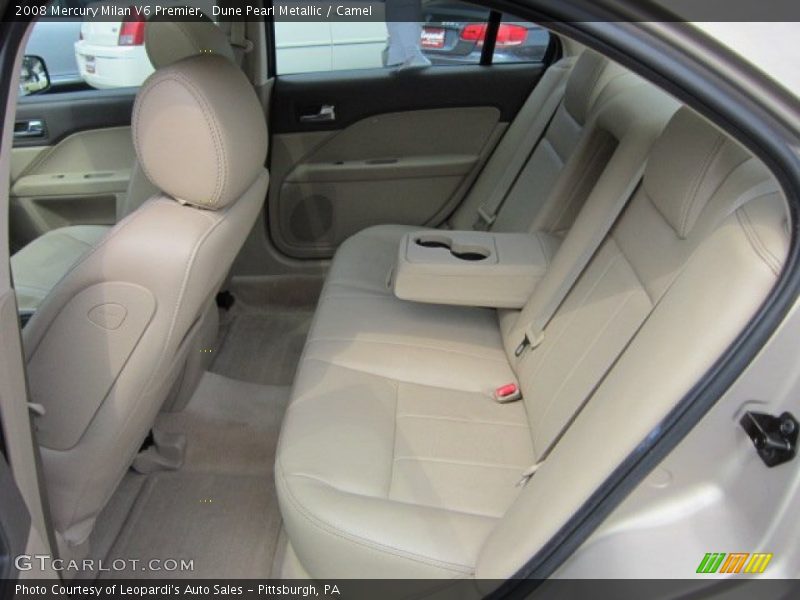 Dune Pearl Metallic / Camel 2008 Mercury Milan V6 Premier