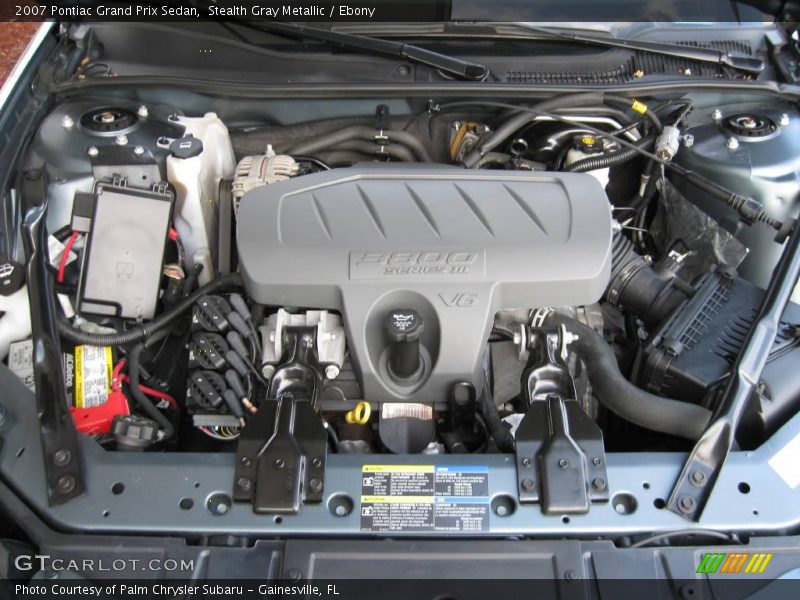 Stealth Gray Metallic / Ebony 2007 Pontiac Grand Prix Sedan