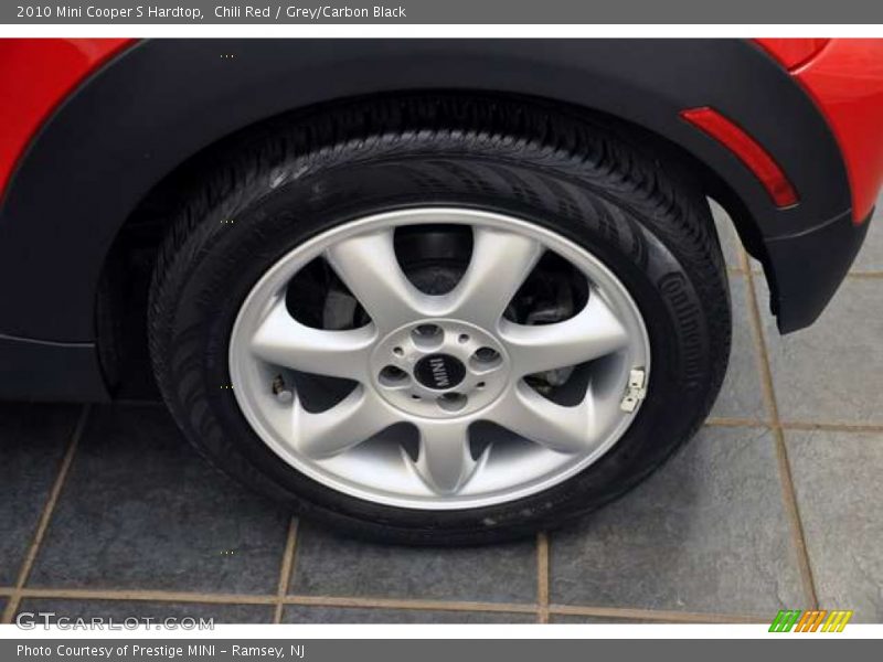 Chili Red / Grey/Carbon Black 2010 Mini Cooper S Hardtop