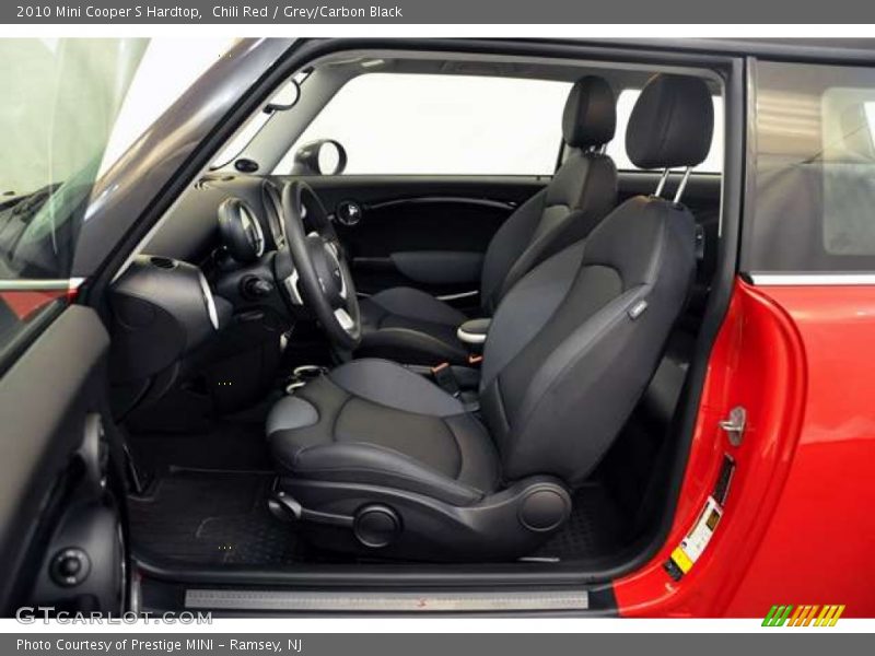 Chili Red / Grey/Carbon Black 2010 Mini Cooper S Hardtop