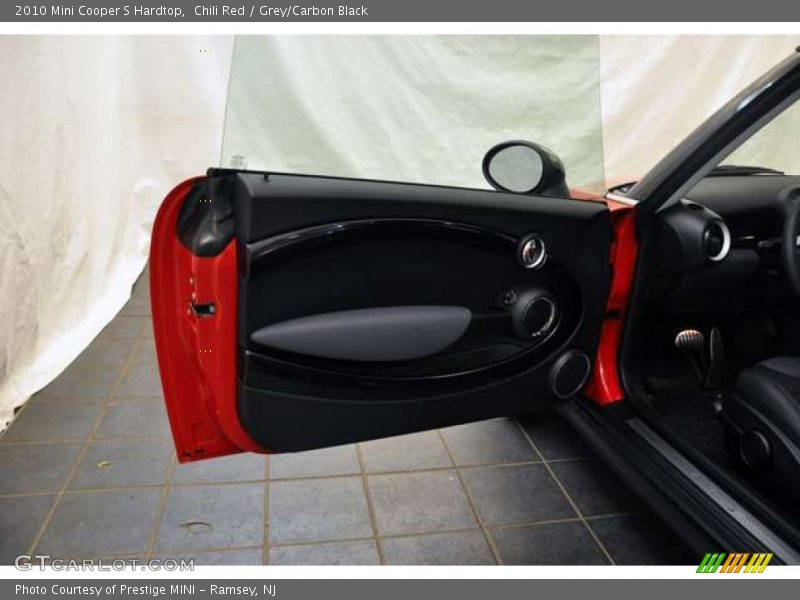 Chili Red / Grey/Carbon Black 2010 Mini Cooper S Hardtop
