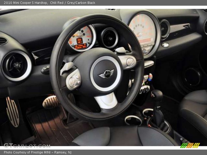 Chili Red / Grey/Carbon Black 2010 Mini Cooper S Hardtop