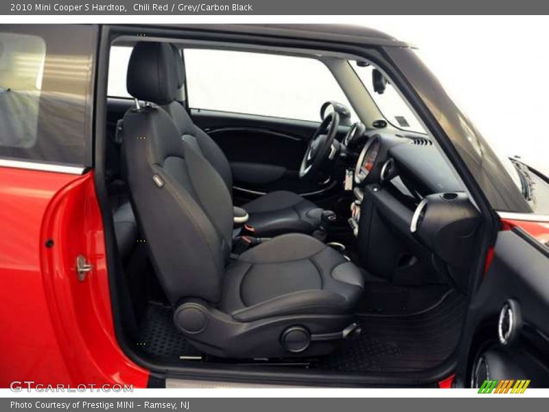 Chili Red / Grey/Carbon Black 2010 Mini Cooper S Hardtop