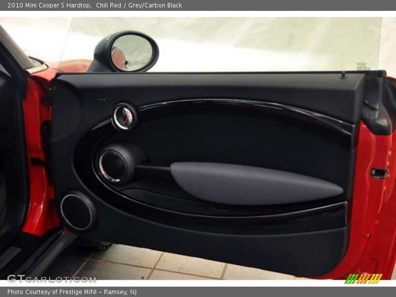 Chili Red / Grey/Carbon Black 2010 Mini Cooper S Hardtop