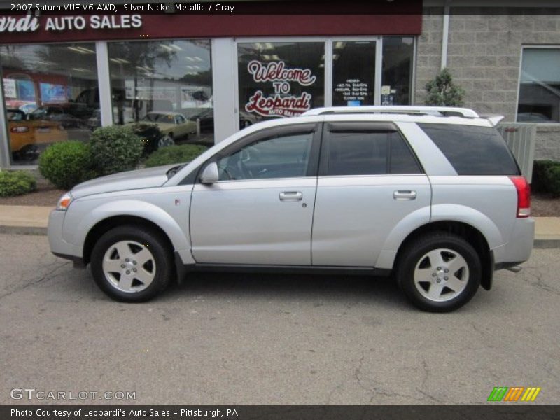 Silver Nickel Metallic / Gray 2007 Saturn VUE V6 AWD