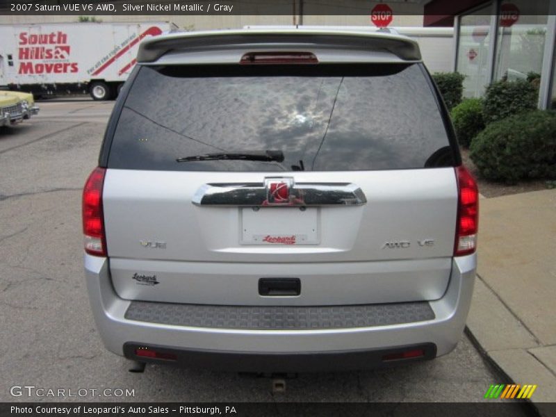 Silver Nickel Metallic / Gray 2007 Saturn VUE V6 AWD
