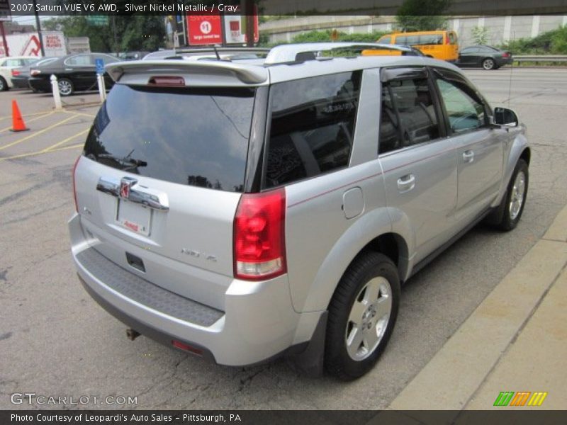 Silver Nickel Metallic / Gray 2007 Saturn VUE V6 AWD