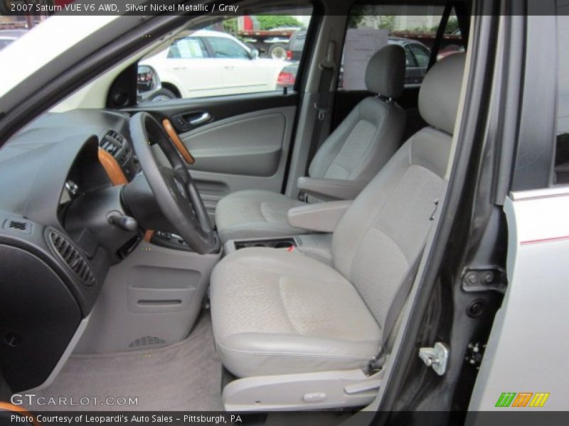 Silver Nickel Metallic / Gray 2007 Saturn VUE V6 AWD