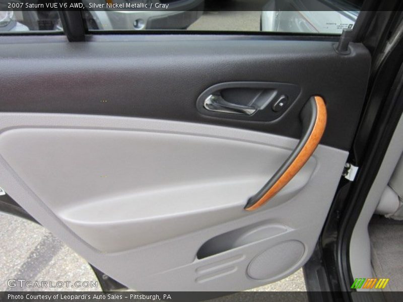 Silver Nickel Metallic / Gray 2007 Saturn VUE V6 AWD