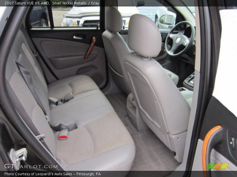 Silver Nickel Metallic / Gray 2007 Saturn VUE V6 AWD