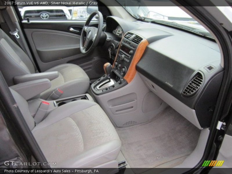 Silver Nickel Metallic / Gray 2007 Saturn VUE V6 AWD