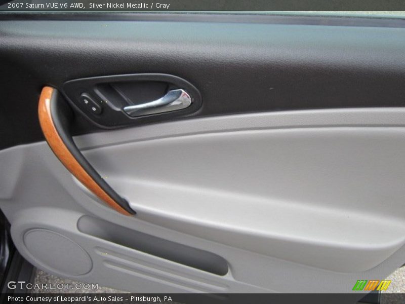 Silver Nickel Metallic / Gray 2007 Saturn VUE V6 AWD