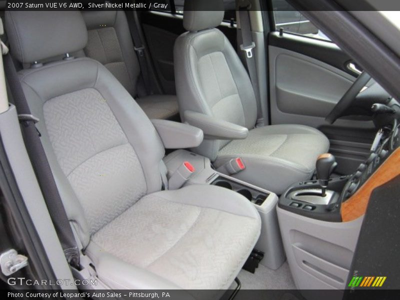 Silver Nickel Metallic / Gray 2007 Saturn VUE V6 AWD