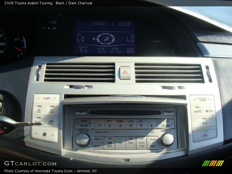 Black / Dark Charcoal 2008 Toyota Avalon Touring