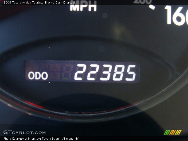 Black / Dark Charcoal 2008 Toyota Avalon Touring
