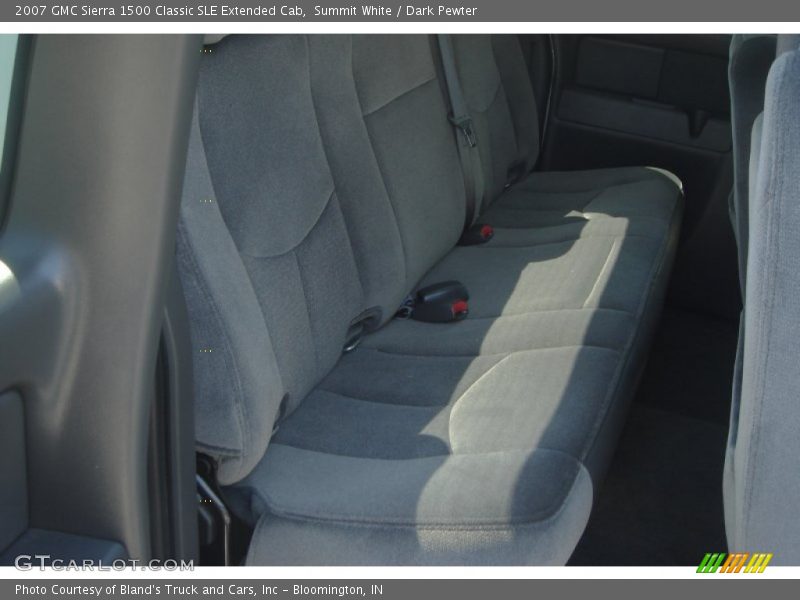 Summit White / Dark Pewter 2007 GMC Sierra 1500 Classic SLE Extended Cab