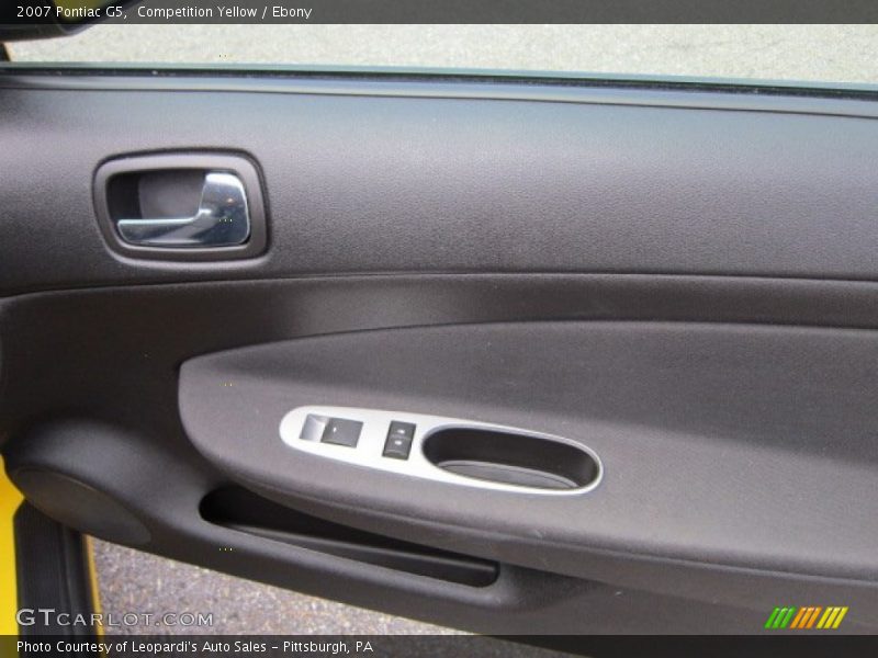 Competition Yellow / Ebony 2007 Pontiac G5