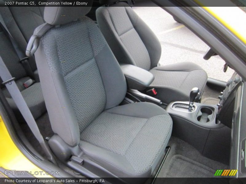 Competition Yellow / Ebony 2007 Pontiac G5