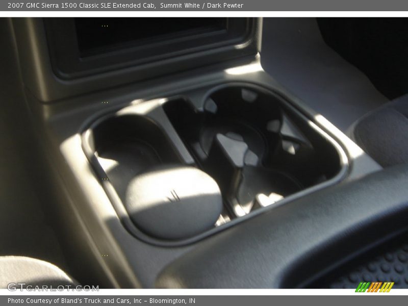 Summit White / Dark Pewter 2007 GMC Sierra 1500 Classic SLE Extended Cab