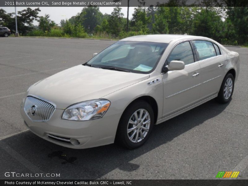 Sand Beige Metallic / Cocoa/Cashmere 2011 Buick Lucerne CXL