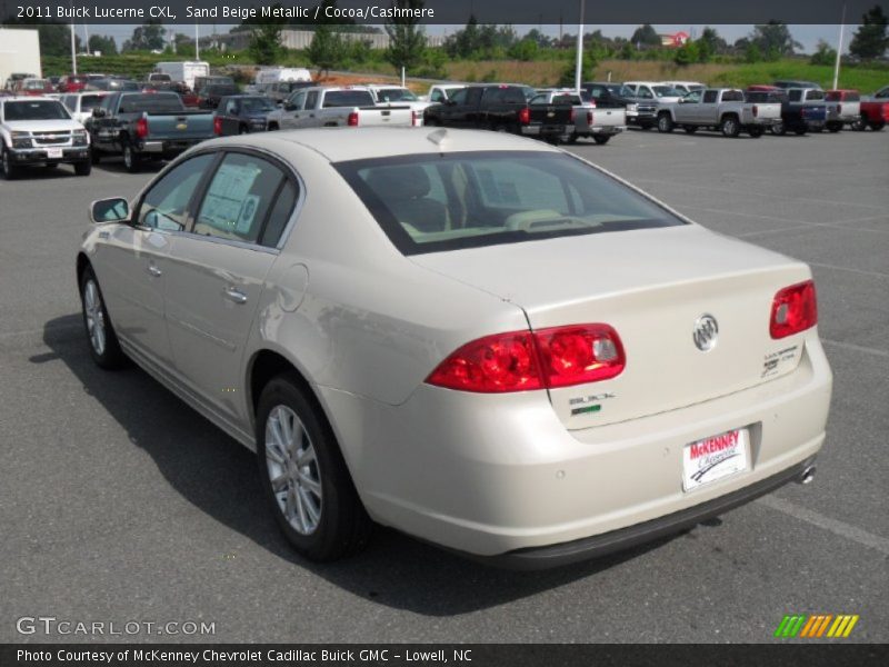 Sand Beige Metallic / Cocoa/Cashmere 2011 Buick Lucerne CXL