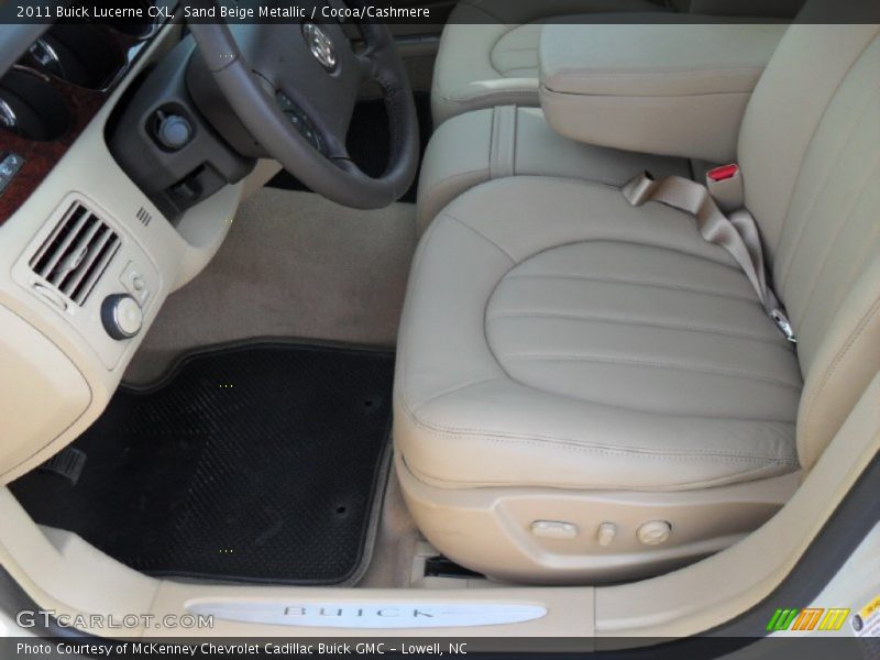 Sand Beige Metallic / Cocoa/Cashmere 2011 Buick Lucerne CXL
