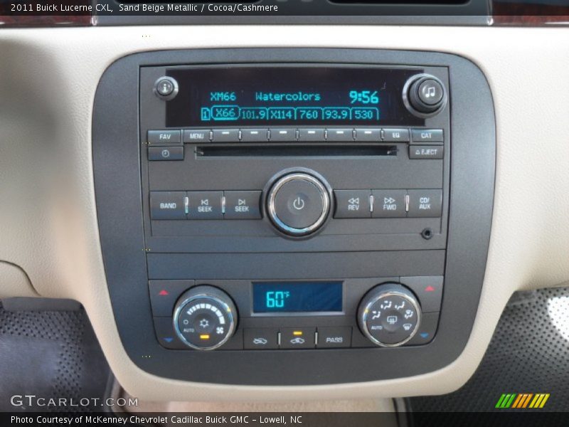 Sand Beige Metallic / Cocoa/Cashmere 2011 Buick Lucerne CXL