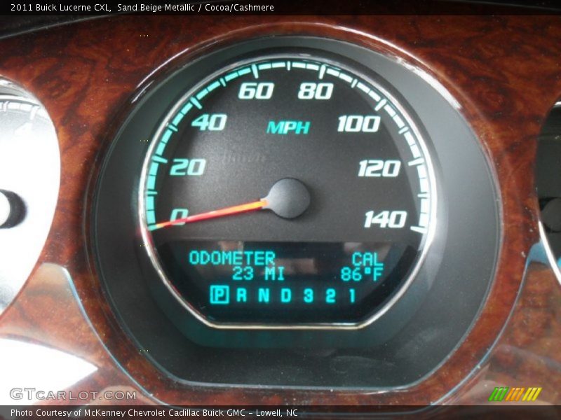 Sand Beige Metallic / Cocoa/Cashmere 2011 Buick Lucerne CXL