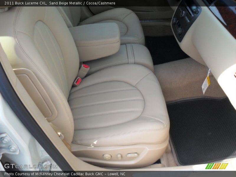 Sand Beige Metallic / Cocoa/Cashmere 2011 Buick Lucerne CXL