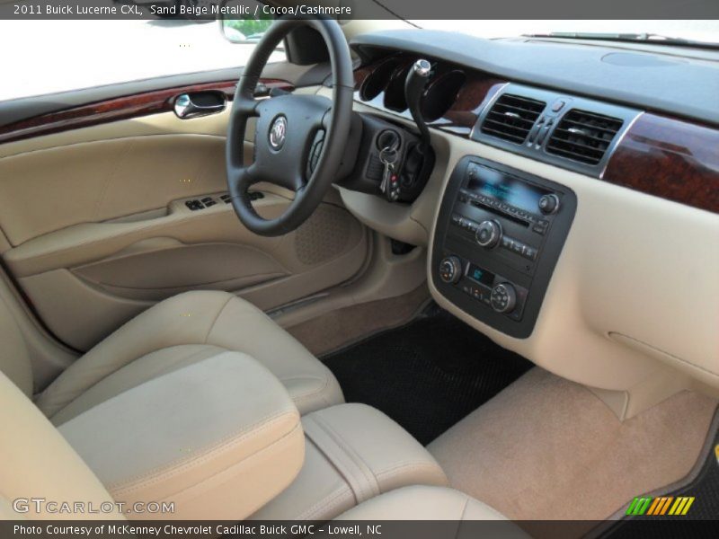 Sand Beige Metallic / Cocoa/Cashmere 2011 Buick Lucerne CXL