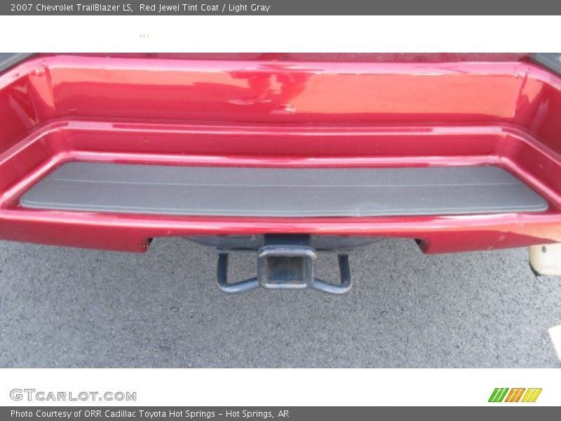 Red Jewel Tint Coat / Light Gray 2007 Chevrolet TrailBlazer LS