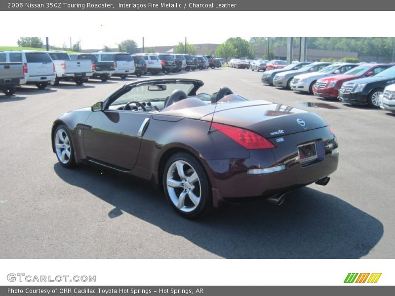 Interlagos Fire Metallic / Charcoal Leather 2006 Nissan 350Z Touring Roadster