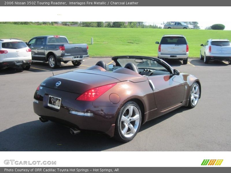 Interlagos Fire Metallic / Charcoal Leather 2006 Nissan 350Z Touring Roadster