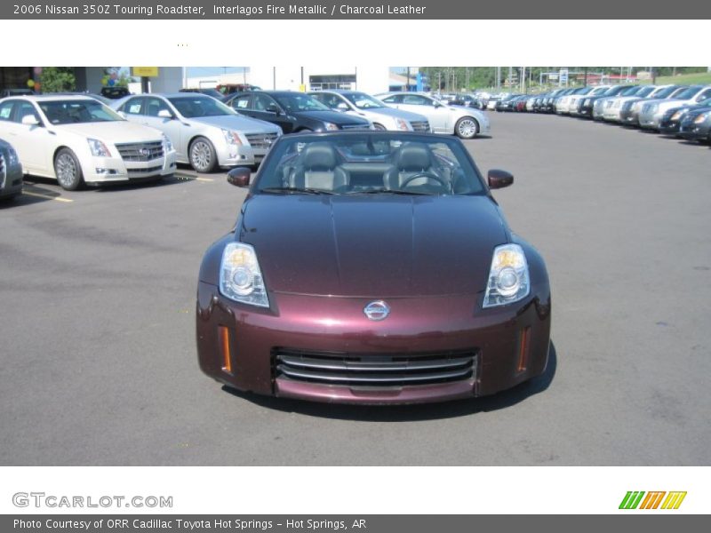 Interlagos Fire Metallic / Charcoal Leather 2006 Nissan 350Z Touring Roadster