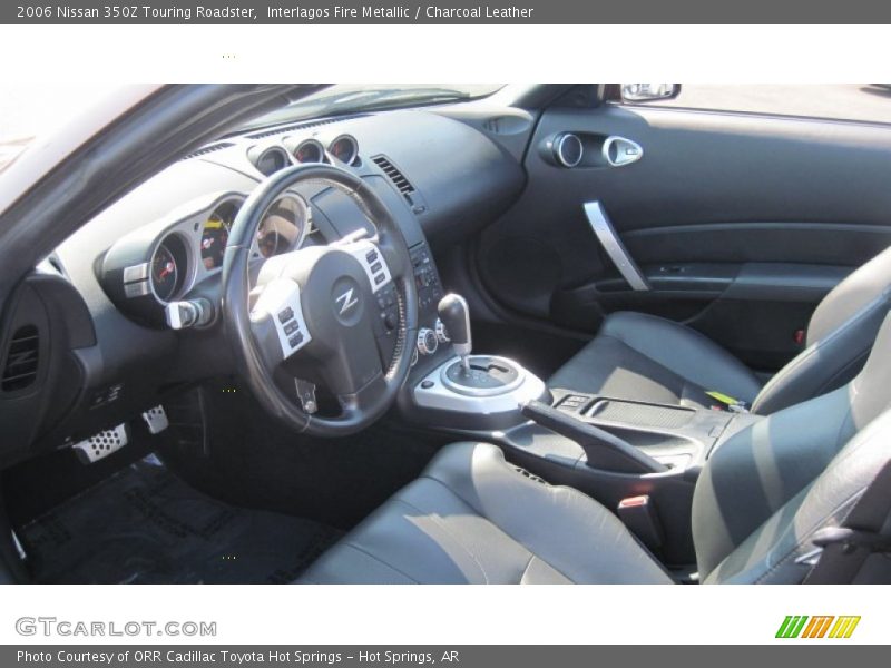 Interlagos Fire Metallic / Charcoal Leather 2006 Nissan 350Z Touring Roadster