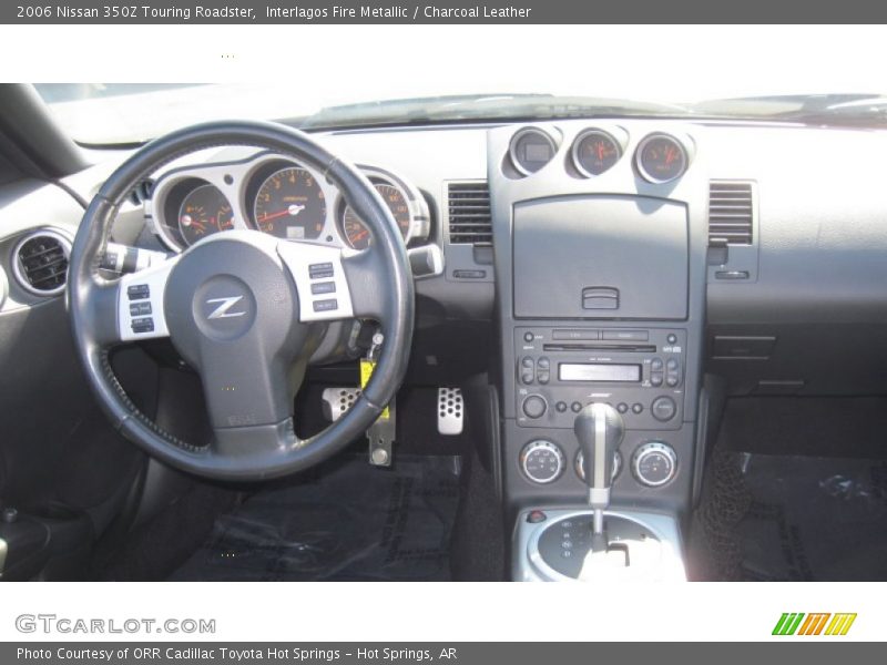 Interlagos Fire Metallic / Charcoal Leather 2006 Nissan 350Z Touring Roadster
