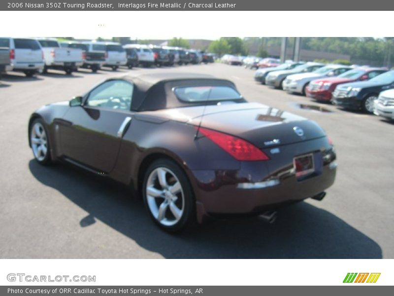Interlagos Fire Metallic / Charcoal Leather 2006 Nissan 350Z Touring Roadster