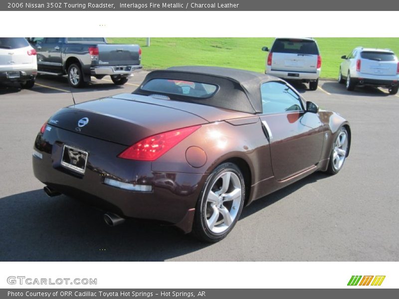Interlagos Fire Metallic / Charcoal Leather 2006 Nissan 350Z Touring Roadster