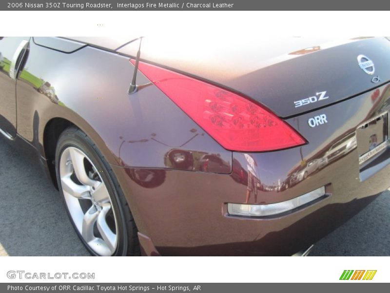 Interlagos Fire Metallic / Charcoal Leather 2006 Nissan 350Z Touring Roadster