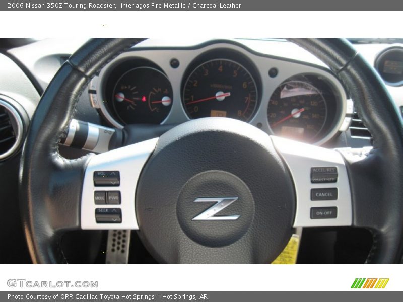 Interlagos Fire Metallic / Charcoal Leather 2006 Nissan 350Z Touring Roadster