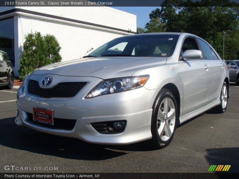 Classic Silver Metallic / Dark Charcoal 2010 Toyota Camry SE