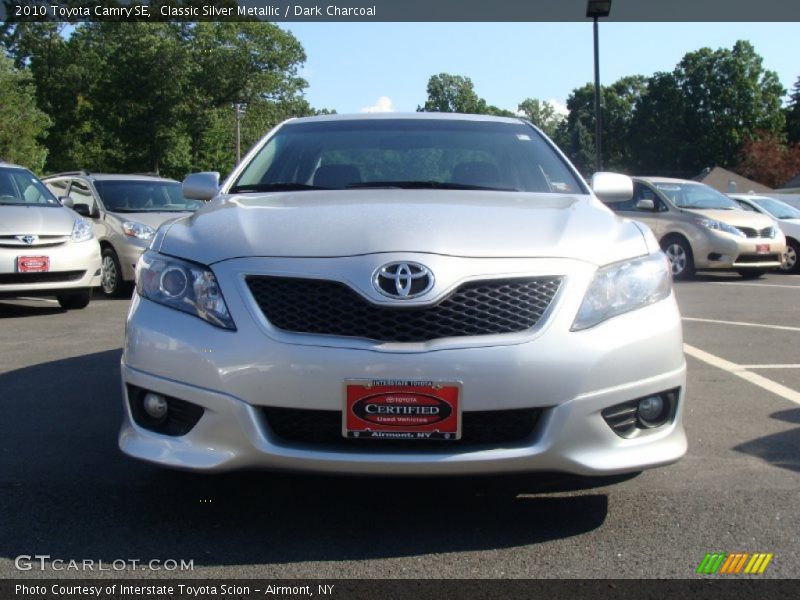 Classic Silver Metallic / Dark Charcoal 2010 Toyota Camry SE